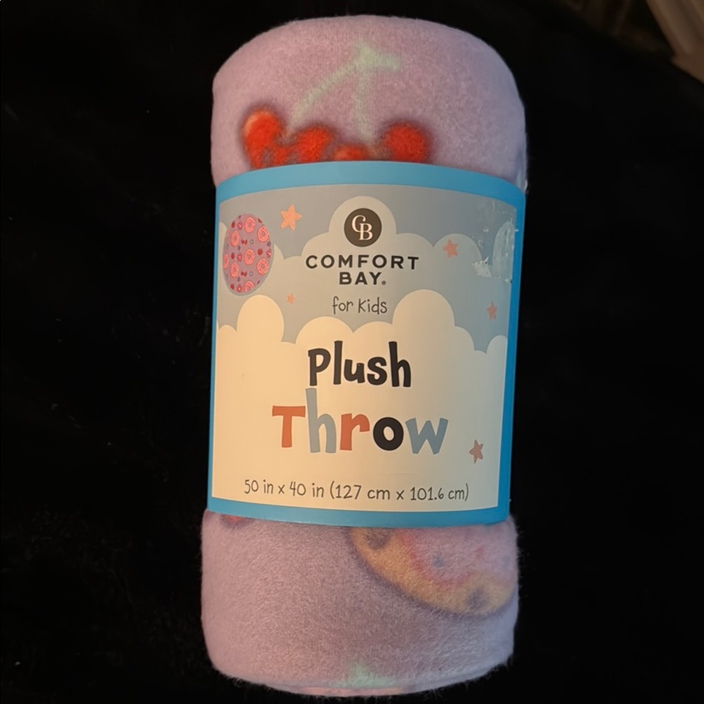 Comfort Bay Kids Plush Throw